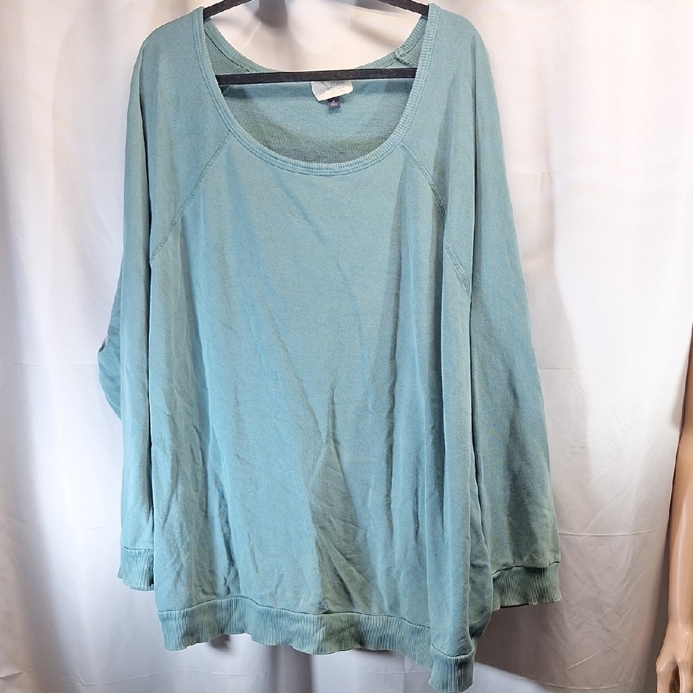 Universal Thread Green Oversized Long Sleeve Tunic